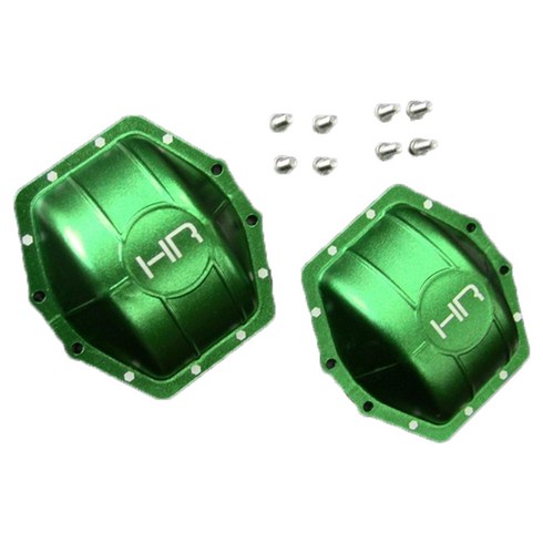 HOTRACING Aluminum Ar60 Axle Diff Covers Axial Yeti Wraith Ax10 세트, G, 2세트
