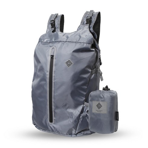 히키스 여행등산 도난방지 초경량 폴딩가방 USUAL SPORTS BAG, GRAY