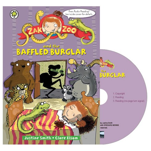 Zak Zoo and the Baffled Burglar 6 (with CD), Orchard Books