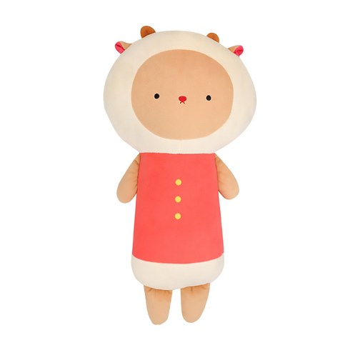 디엠코퍼레이션 알럽카 자동차 좌석 벨트 어깨 패드, 사슴, 1개