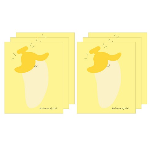 디자인매드 떡메모지 해시태그 86 x 106 mm 100p, 05 나에게반하나, 6개입