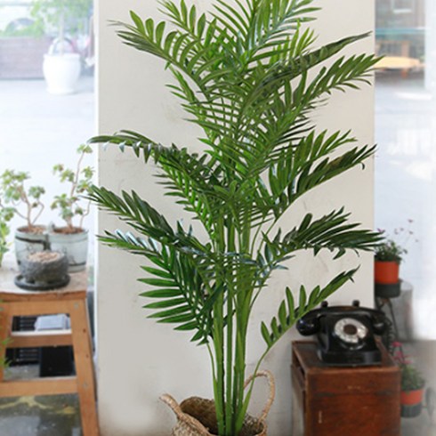 인조나무 - 조아트 아레카야자 130cm, 혼합 색상, 1세트