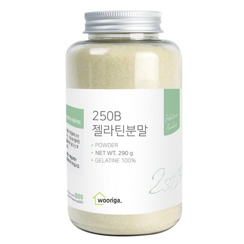 우리가스토리 250B 젤라틴 분말, 290g, 1개