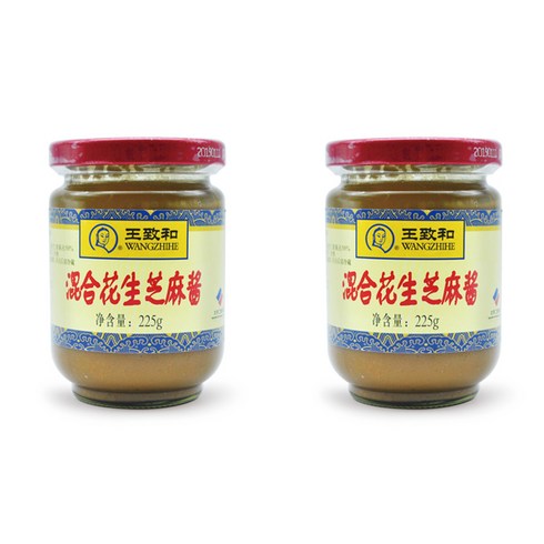 즈마장 - 왕즈허 즈마장 땅콩 참깨 소스, 225g, 2개