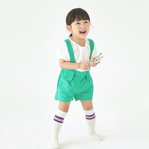 디앙 아동용 후훗멜빵팬츠