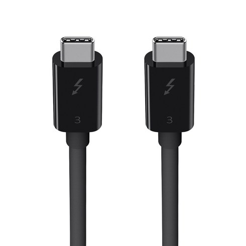 벨킨 USB C타입 썬더볼트3 케이블, 1개, 0.8m