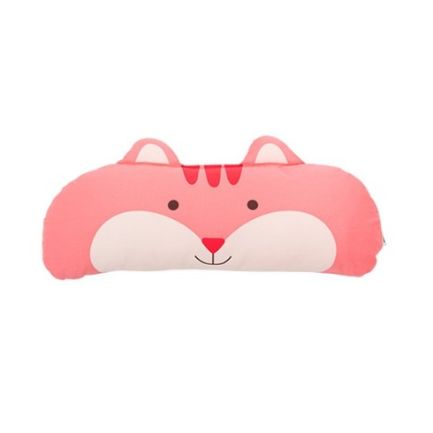밀로앤개비 애착 동물 롱 바디필로우 베개 마이크로솜 세트, 루시, 1개