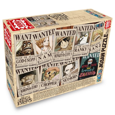 원피스 직소퍼즐 1000pcs: New 현상수배, 1000피스, 혼합 색상, 학산문화사, 학산문화사 편집부