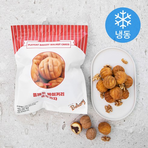 플레잇 호두과자 (냉동), 600g, 1개