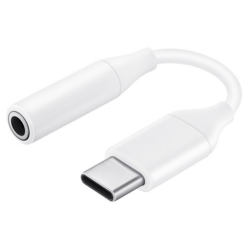 삼성전자 C타입 오디오 잭 어댑터 USB-C to 3.5mm EE-UC10, 화이트, 1개