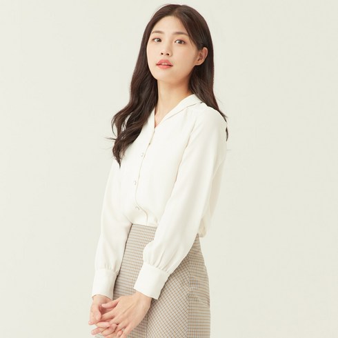 로엠 숄카라 블라우스