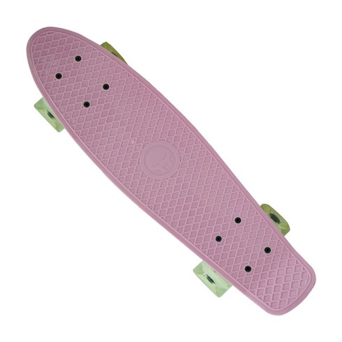 그랜드고퍼 LED휠 크루저보드 LD20, 핑크