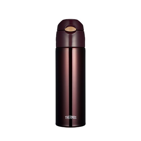 보냉빨대컵 - 써모스 진공단열 스트로보틀 FHL-550K, 브라운, 550ml