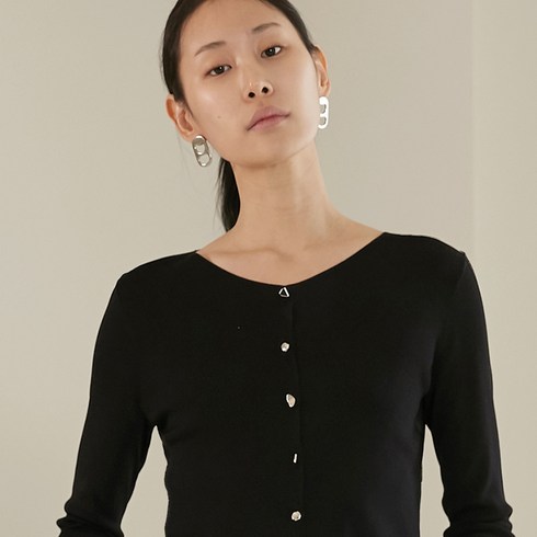 더센토르 베이비센토르 여성용 MULTI BUTTON PLAIN KNIT 가디건 BC20SSKN01