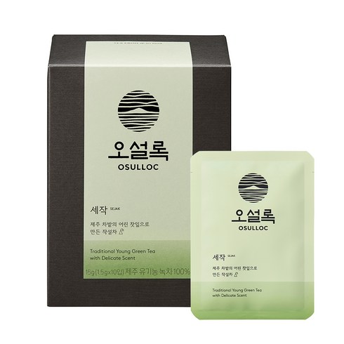 오설록 세작 피라미드 티백 E, 1.5g, 10개입, 1개