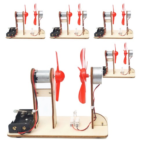 2023년 가성비 최고 풍력발전 - 티처스 STEAM 과학교구 풍력 에너지 발전기 DIY 만들기 세트 D-50A, 5세트