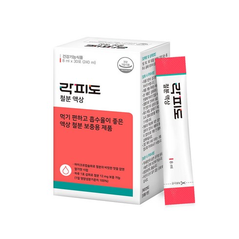락피도 철분액상, 8ml, 30개