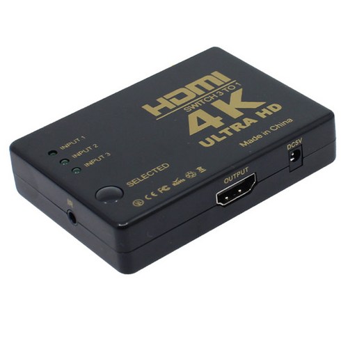 넥시 3대1 HDMI 스위치, NX-HD0301SW