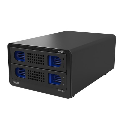 2베이 - 넥스트 HDD 2베이 USB3.0 DataStorage NEXT-802U3 RAID