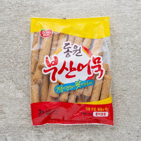 부산 오뎅 어묵 - 동원 부산 풍미봉봉 어묵, 1kg, 1개