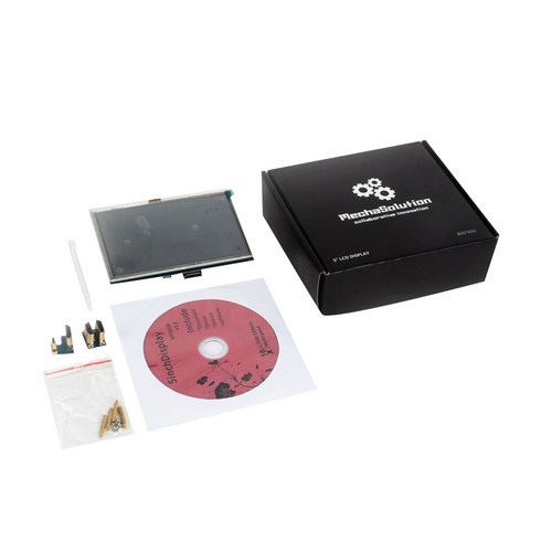메카솔루션 12.7cm 라즈베리파이 터치스크린 LCD 모니터, Ras5inch