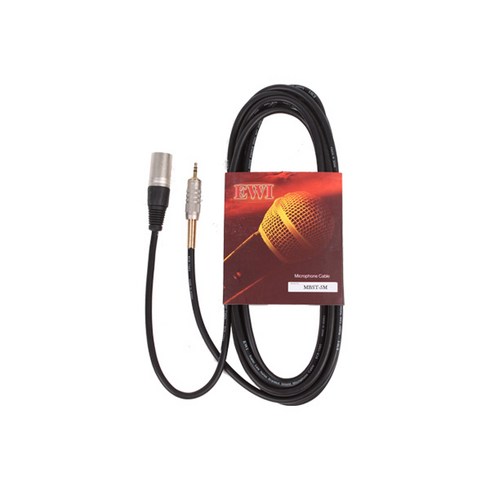 EWI 마이크 케이블 XLR 수 3.5 스테레오, MBST-7M, 혼합색상