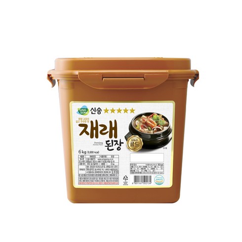 신송된장 - 신송 재래된장, 6kg, 1개