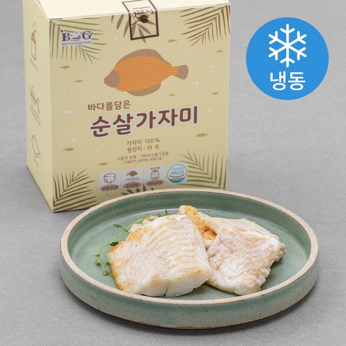 바다를 담은 순살 가자미 (냉동), 300g, 2박스