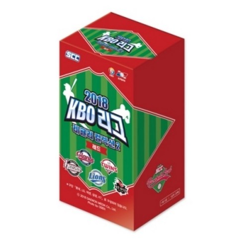 KBO 2018 SCC 야구카드 레귤러 컬렉션 2탄 레드, 랜덤발송