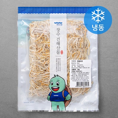 뱅어포 - 바다원 햇 뱅어포 (냉동), 70g, 1개