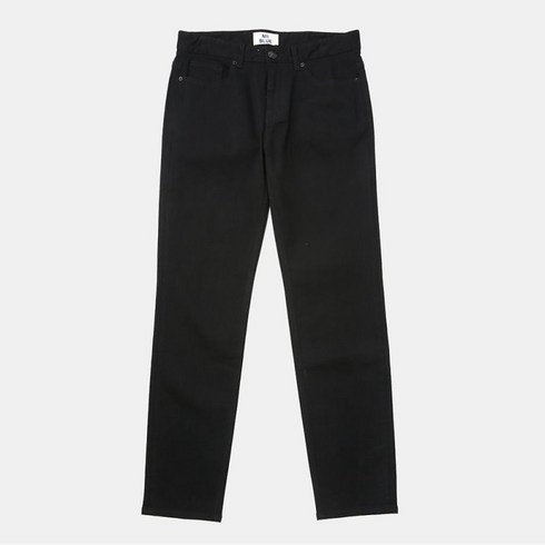 NII 남성용 M 기본오비 로우워싱 스트레이트 데님 NNXMLWF7401
