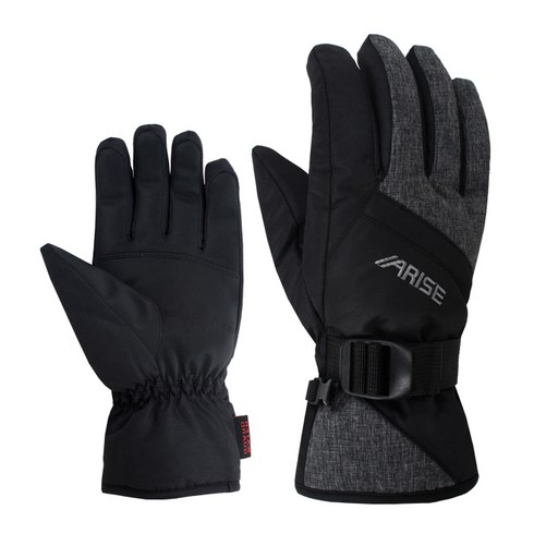 2023년 가성비 최고 awga022 - 어라이즈 스키 보드장갑 AWGA022BK, 블랙