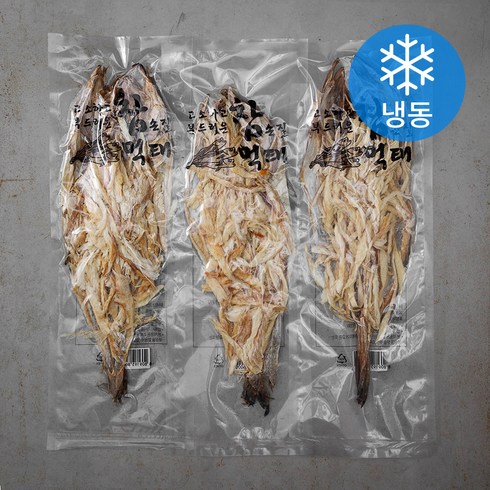 2023년 가성비 최고 먹태 - 해그린푸드 참 손질 먹태 (냉동), 130g, 3개