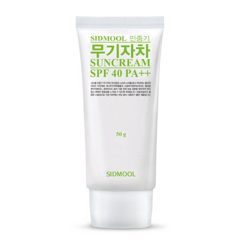 시드물 민중기 무기자차 썬크림 SPF 40 PA++, 1개, 50g