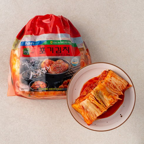 선장김치 - 농협 선장 포기김치, 1.5kg, 1개