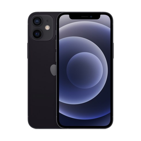 Apple 아이폰 12 Mini, 128GB, Black