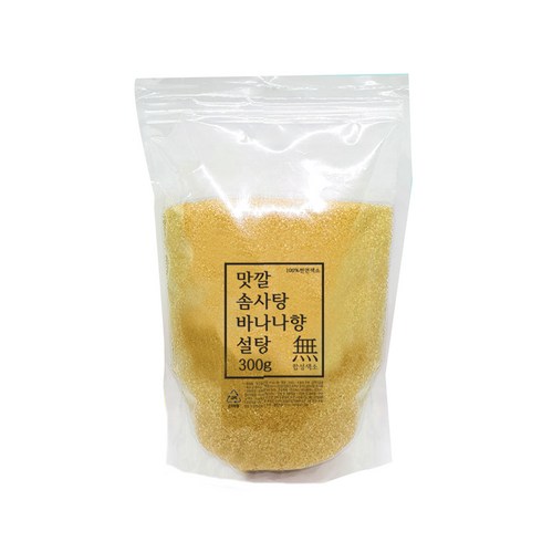 솜사탕설탕 - 맛깔 바나나향 솜사탕 설탕 30인분, 300g, 1개