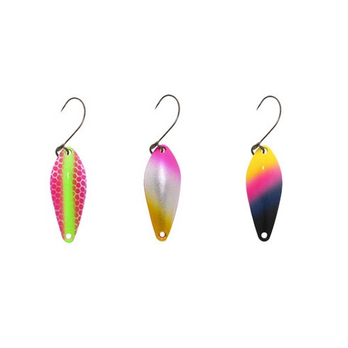 제리 케페우스 송어스푼 2.6g x 3종 A세트, 혼합색상