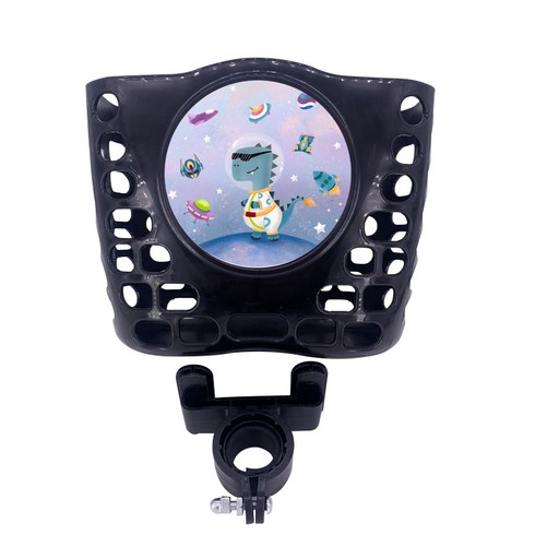 2023년 가성비 최고 킥보드바구니 - 바구니 원형고리 FC00, 블랙(FC004), 1개