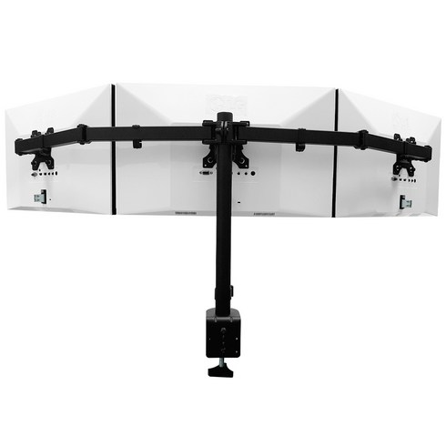 GMOUNT 트리플 모니터암 PAU-03, 블랙, 1개