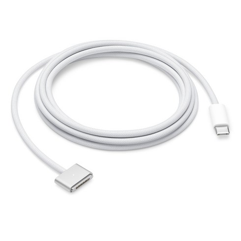맥북에어충전기 - Apple USB-C to Magsafe 3 케이블 2m, MLYV3FE/A, 1개