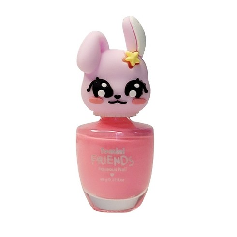 투미니 어린이 프렌즈 수성 네일 8ml, 피치핑크(토끼), 1개