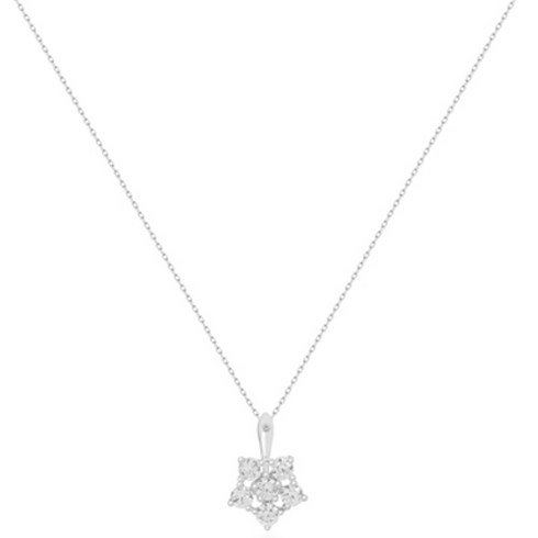 밀튼스텔리 여성용 실버 목걸이 MSJ-SN180105WGWQ