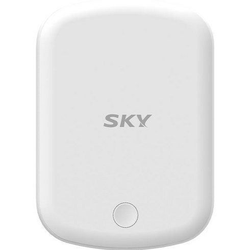 스카이 필 10000mAh 미니 맥세이프 호환 고속충전 20W PD 유무선 보조배터리 C타입, 화이트, SKY-WX1Mag