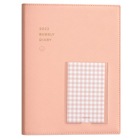 아이코닉 2023 버블리 날짜형 다이어리, 02 Pink