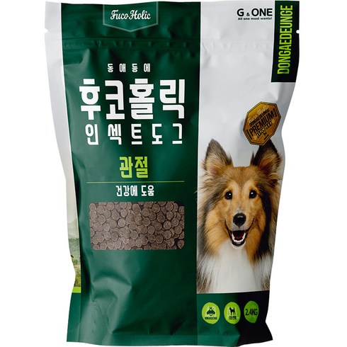 후코홀릭 인섹트 도그 프리미엄 관절, 2.4kg, 곤충, 1개