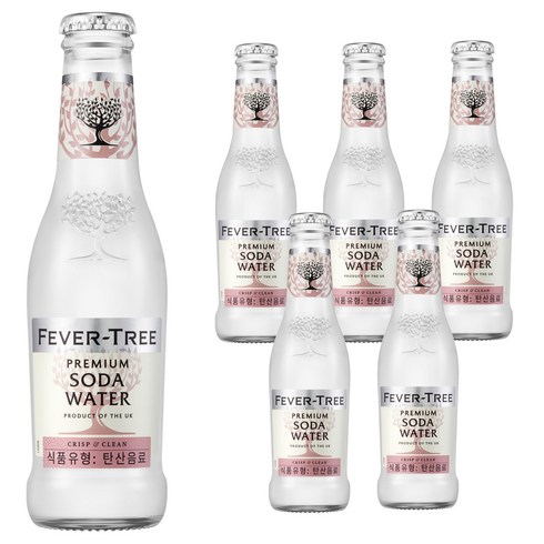 2023년 가성비 최고 acts238 - 피버트리 프리미엄 소다워터, 6개, 200ml