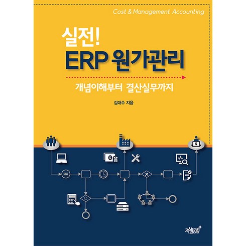 실전! ERP 원가관리:개념이해부터 결산실무까지, 지식과감성, 김대수