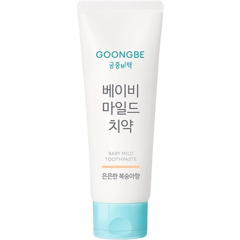 궁중비책 베이비 무불소 치약 은은한 복숭아향, 80g, 1개