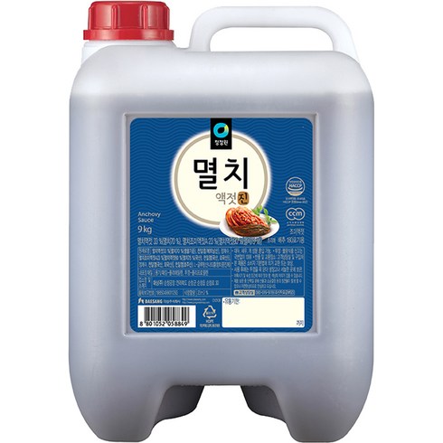 청정원멸치액젓 - 청정원 멸치 액젓 진, 9kg, 1개